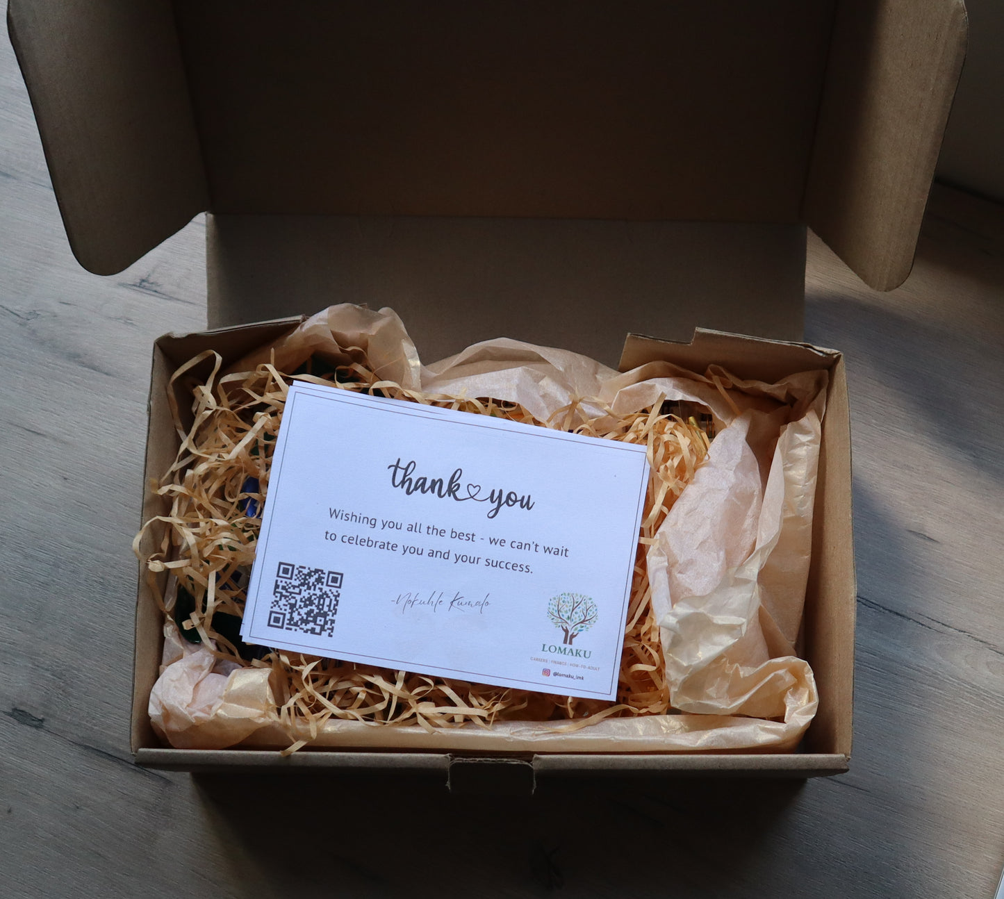 Package B: Notebook & GRWM Book Hamper